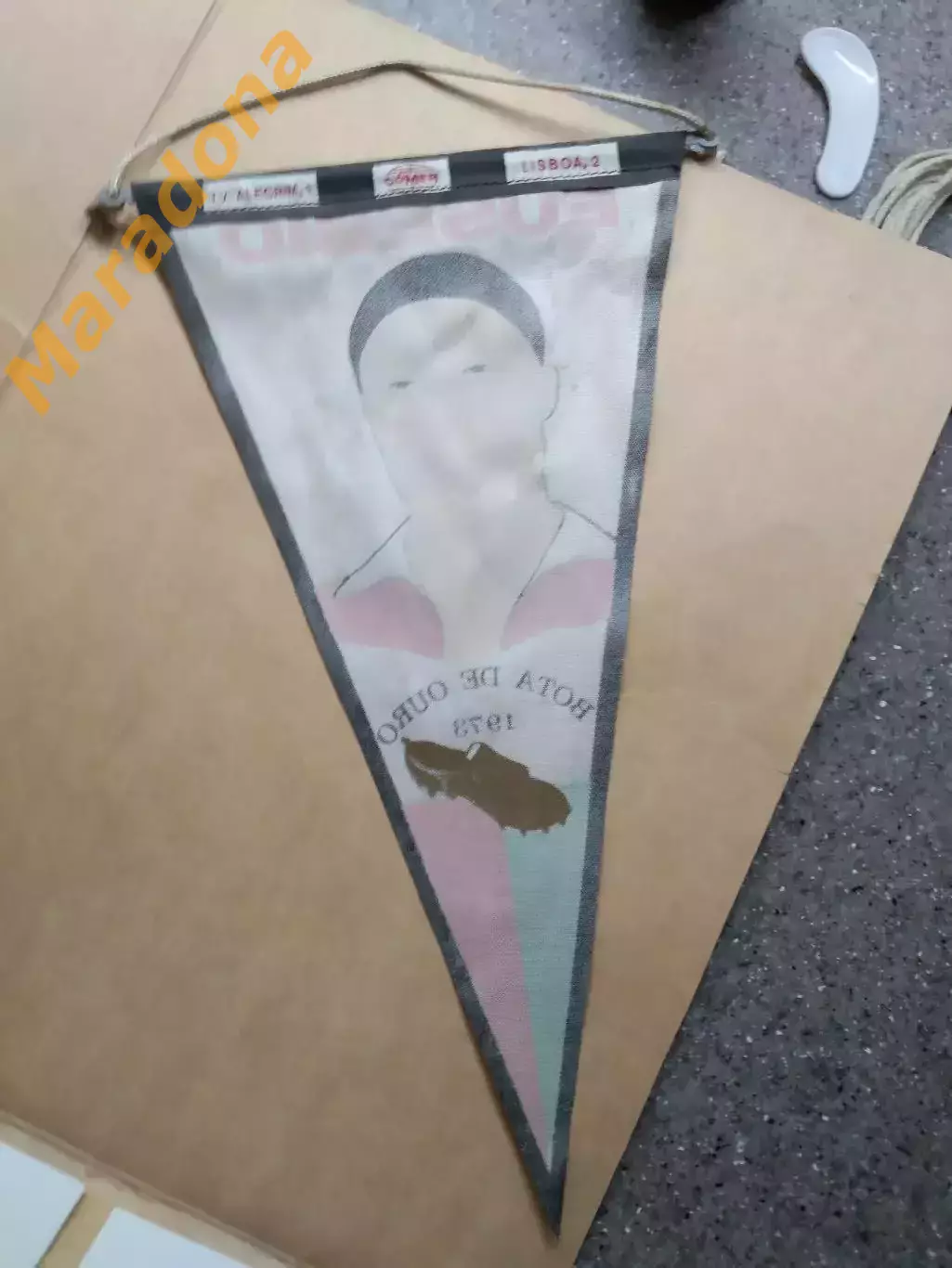 Вымпел Эйсебио 1973. Португалия обладатель золотой бутсы 1