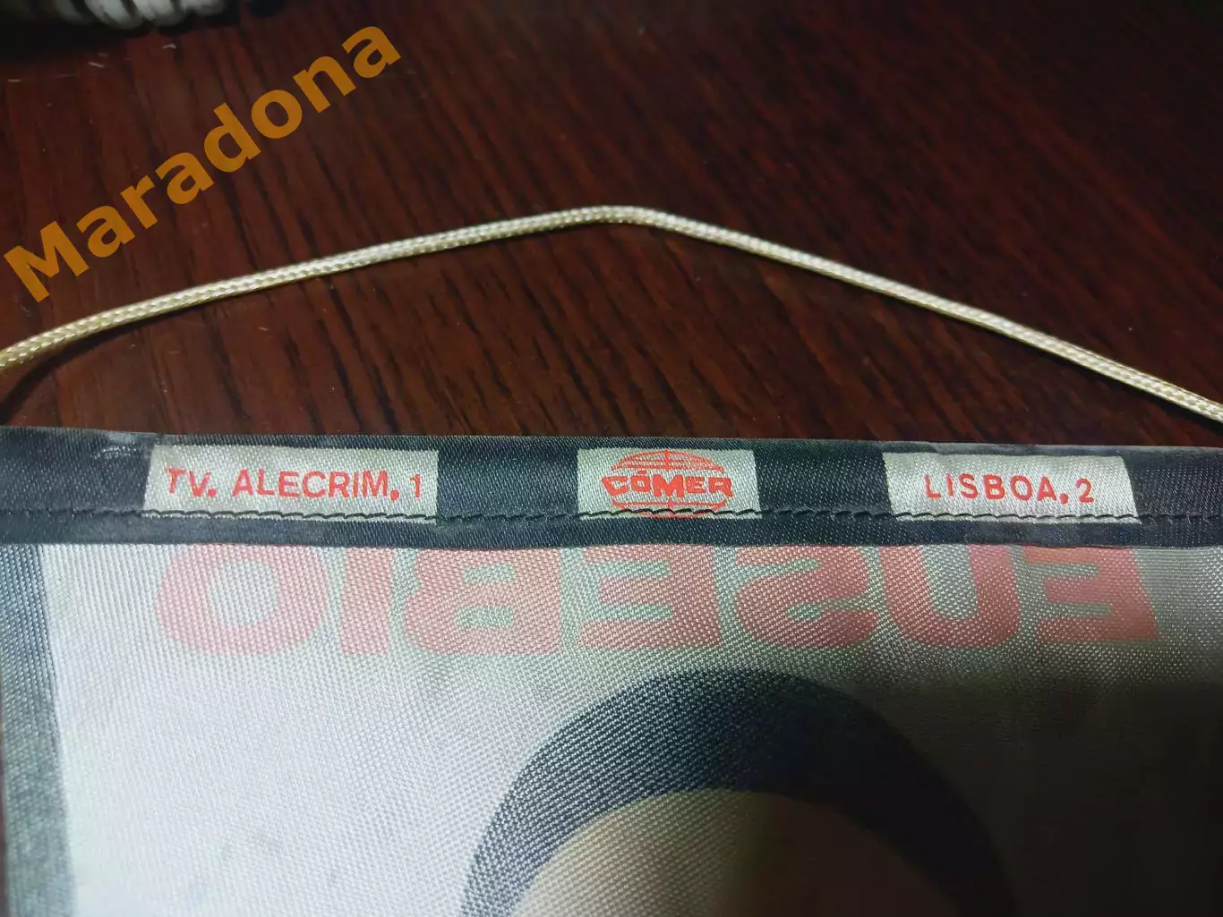 Вымпел Эйсебио 1973 Португалия обладатель золотой бутсы 2