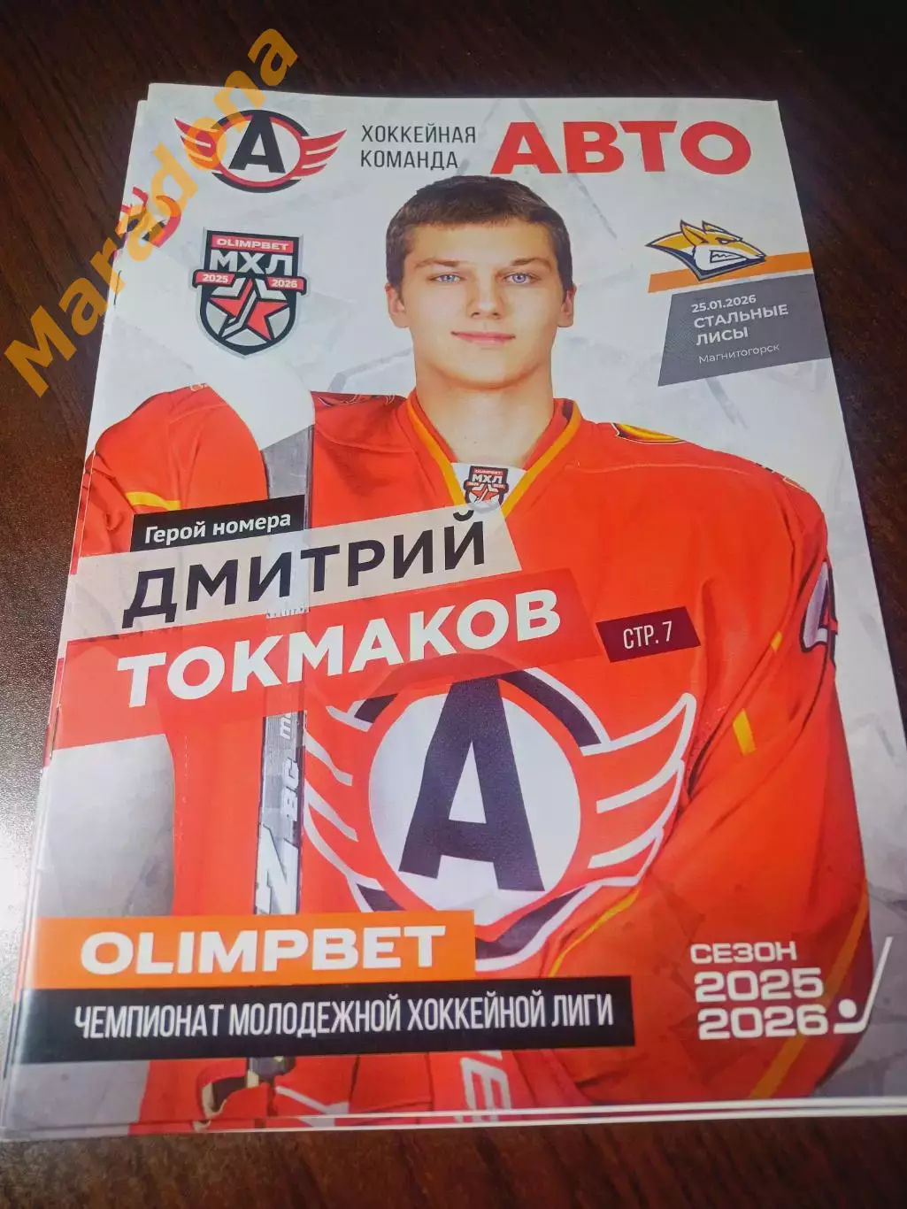 Авто Екатеринбург - Стальные Лисы Магнитогорск 2025/2026