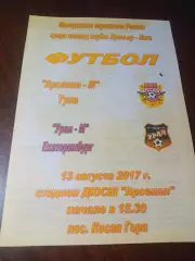 Арсенал Тула - Урал Екатеринбург 2017 Молодёжка