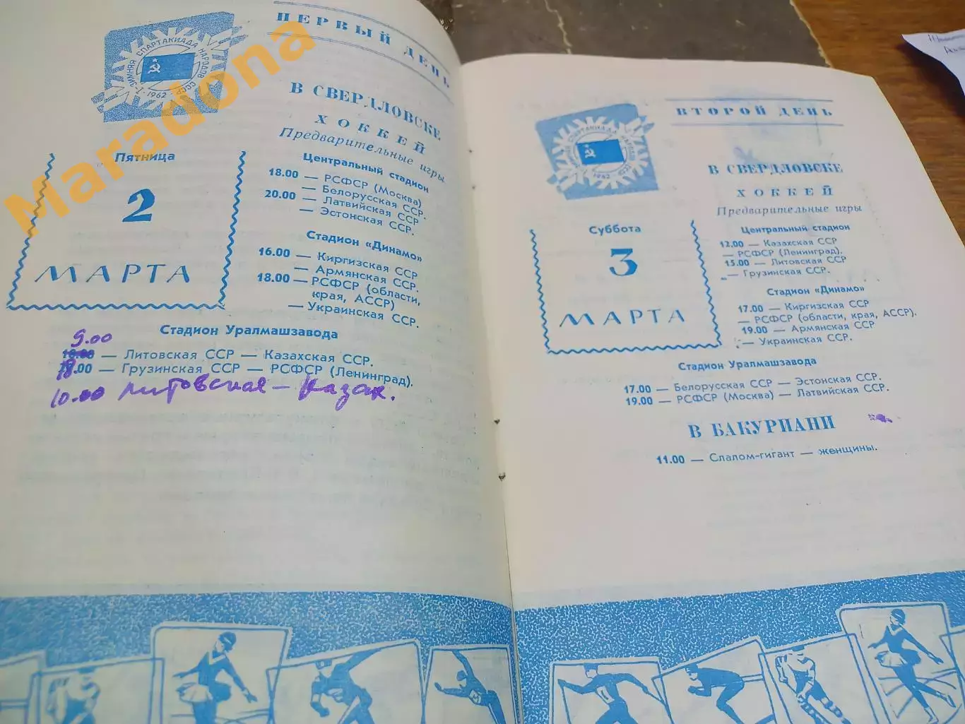 Спартакиада Свердловск 1962 Москва Ленинград Минск Рига Киев Вильнюс Тбилиси 2