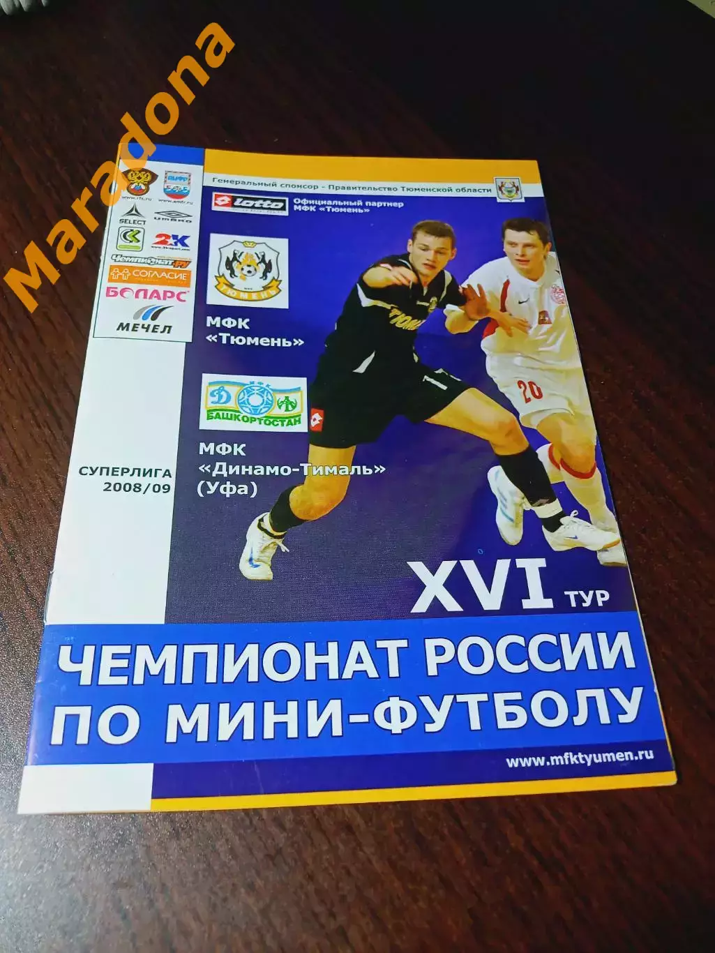 _ Динамо Тималь Уфа - Тюмень 2008/2009 игра в Тюмени