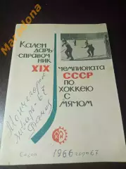 хоккей с мячом Мончегорск 1966/1967