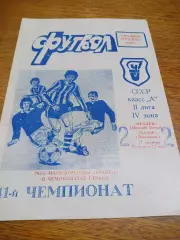 _ Уралец Нижний Тагил - Хазар Ленкорань Азербайджан 1978