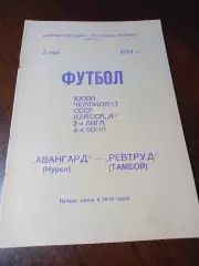 _ Авангард Курск - Ревтруд Тамбов 1974