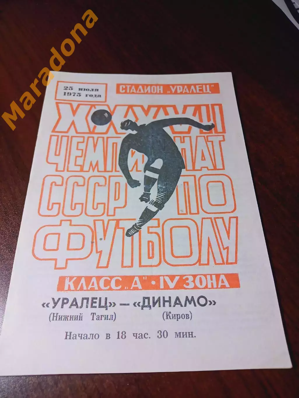 _ Уралец Нижний Тагил - Динамо Киров 1975
