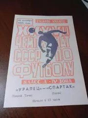 _ Уралец Нижний Тагил - Спартак Рязань 1975