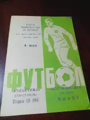 _ Атлантика Севастополь - Автомобилист Житомир 1976