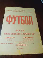 _ Звезда Пермь - Спартак Орджоникидзе 1973