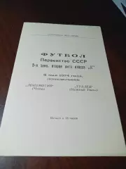 _ Локомотив Чита - Уралец Нижний Тагил 1974