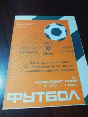 _ Спартак Кострома - Факел Воронеж 1988