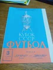 _ Арарат Ереван - Динамо Тбилиси 1976 Кубок Финал
