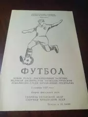 _ Татарская АССР - Чувашская АССР 1987 Кубок РСФСР