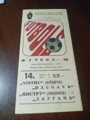 _ Даугава Рига - Нистру Кишинев 1982