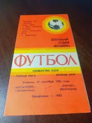 _ Даугава Рига - Ротор Волгоград 1983
