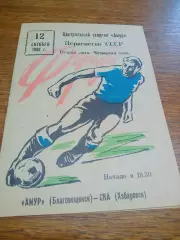 _ Амур Благовещенск - СКА Хабаровск 1988