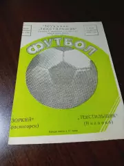 _ Текстильщик Иваново - Зоркий Красногорск 1984 Кубок РСФСР Финал