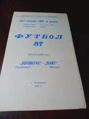 _ Локомотив Челябинск - Зенит Ижевск 1987