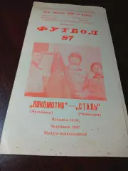 _ Локомотив Челябинск - Сталь Чебоксары 1987
