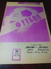 _ Динамо Киров - Дружба Йошкар-Ола 1984