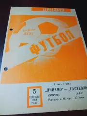 _ Динамо Киров - Гастелло Уфа 1984