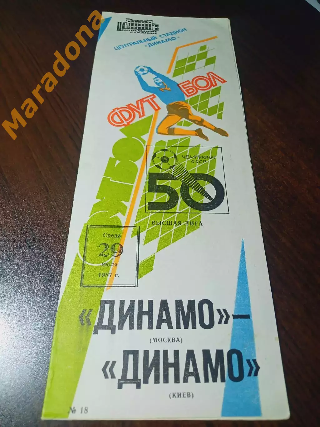 _ Динамо Москва - Динамо Киев 1987