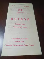 _ Чкаловец Новосибирск - Томь Томск 1989