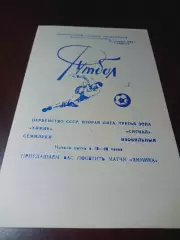 _ Химик Семилуки - Сигнал Изобильный 1989