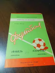 _ Факел Воронеж - Спартак Кострома 1982