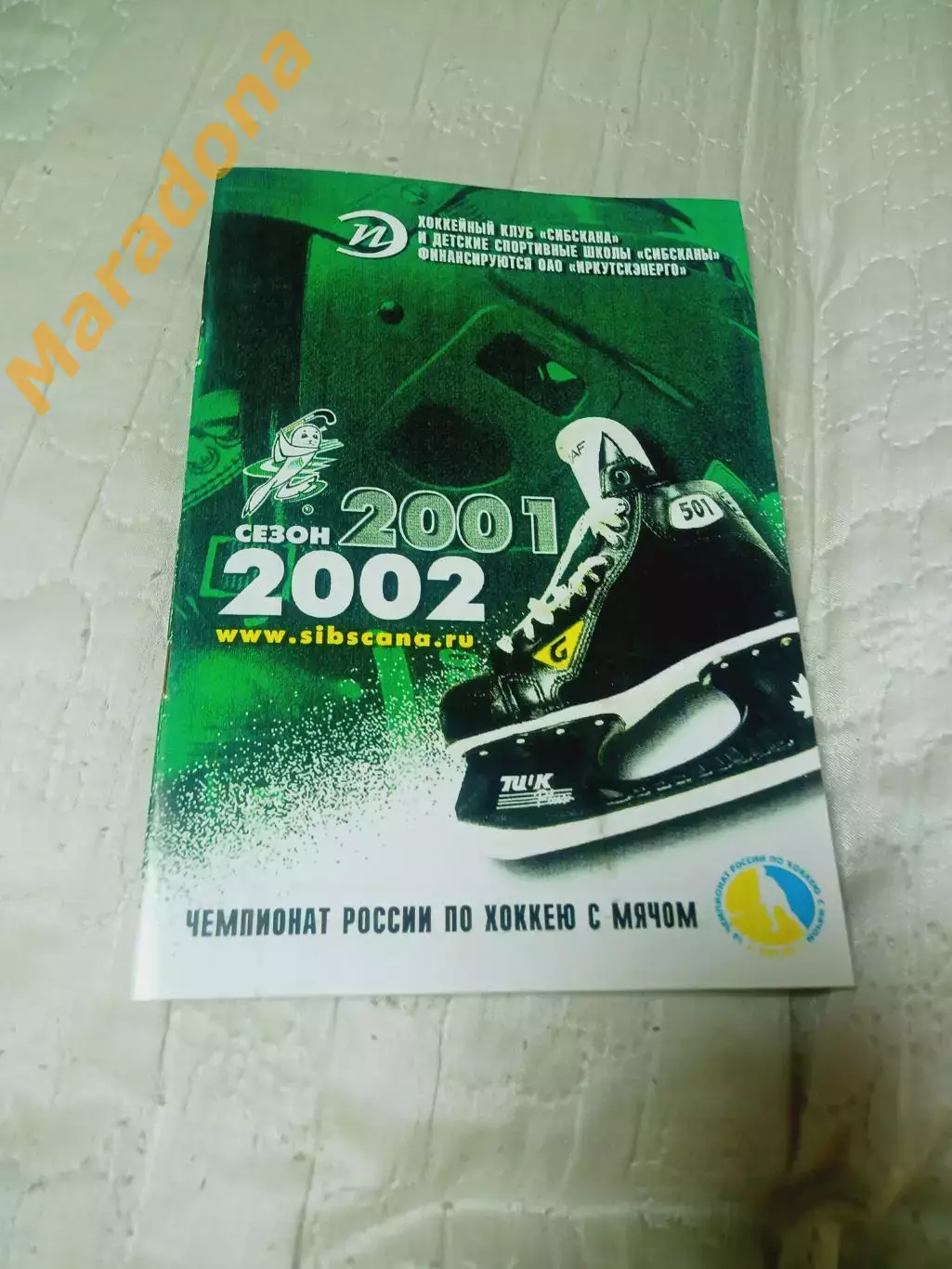 _ Сибскана Энергия Иркутск - Металлург Братск 2001/2002