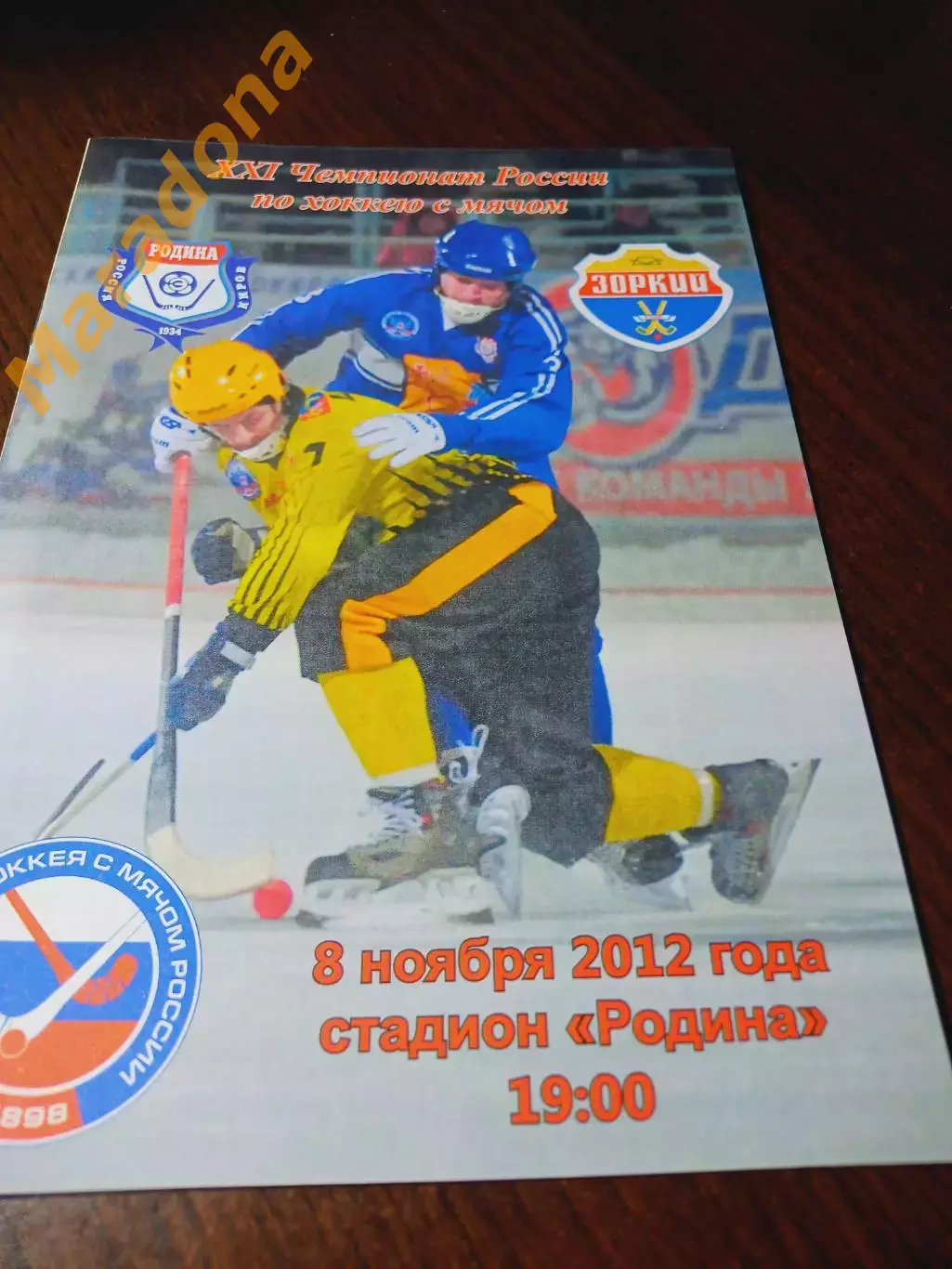 _ Родина Киров - Зоркий Красногорск 2012/2013