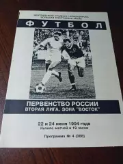 _ Металлург Красноярск - Автомобилист Южно-Сахалинск 1994