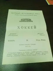 _ Химик Воскресенск - Молот Пермь 1993/1994