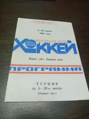 _ Металлург Череповец 1982 Ташкент Пермь Усть-Каменогорск Свердловск Рубин