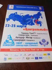 _ Тюмень 2011/2012 Северсталь Череповец Самородок Хабаровск Mетар Челябинск