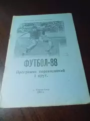 _ Курган-Тюбе Узбекистан 1988 1 Круг