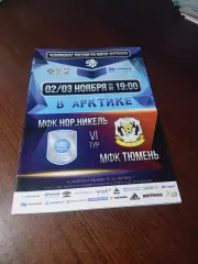 _ Норильский Никель Норильск - Тюмень 2017/2018