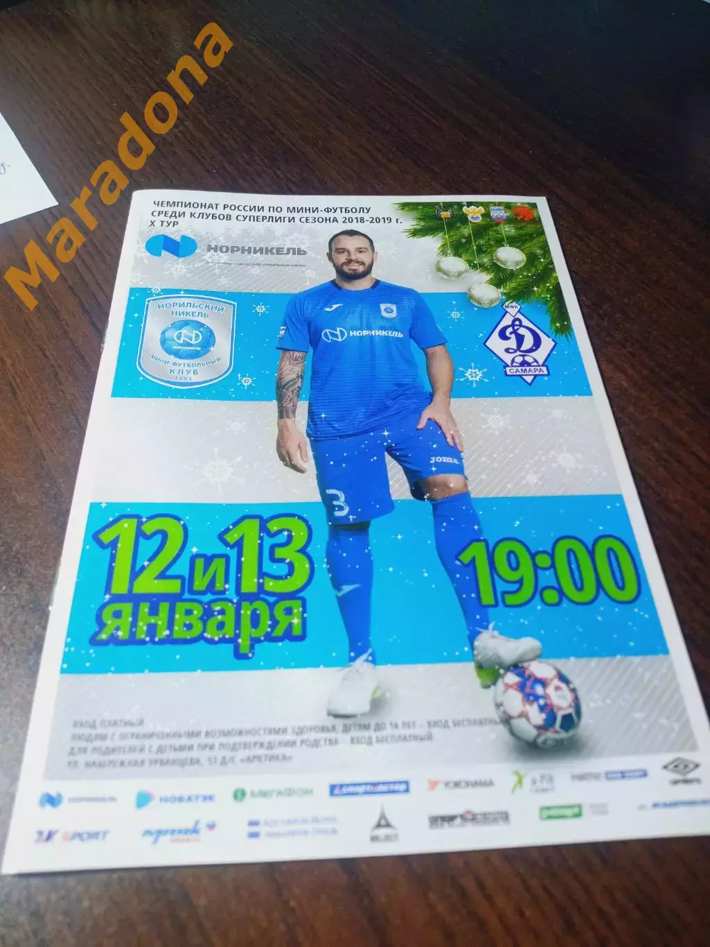 _ Норильский Никель Норильск - Динамо Самара 2018/2019