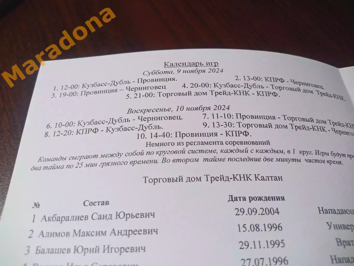 _ Кубок Сибири Кемерово 2024 Кузбасс-Дубль Калтан КПРФ Томск 1