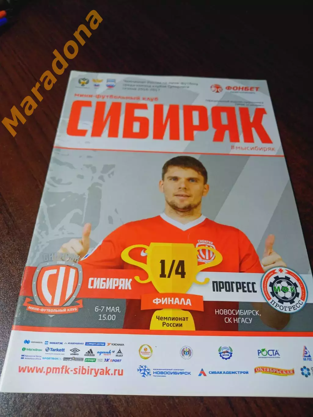 _ Сибиряк Новосибирск - Прогресс Глазов 2016/2017 Плей-офф