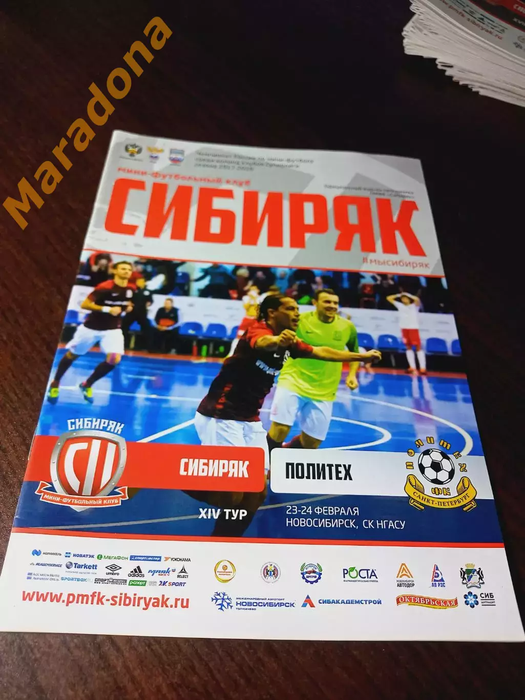 _ Сибиряк Новосибирск - Политех Санкт-Петербург 2017/2018