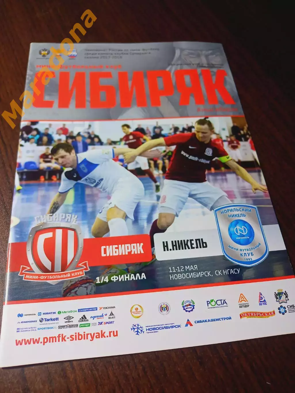 _ Сибиряк Новосибирск - Норильский Никель Норильск 2017/2018 Плей-офф