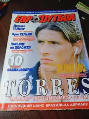 _ Еврофутбол сентябрь 2007 Фернандо Торрес БекхемФейеноорд постер Саброза Анри