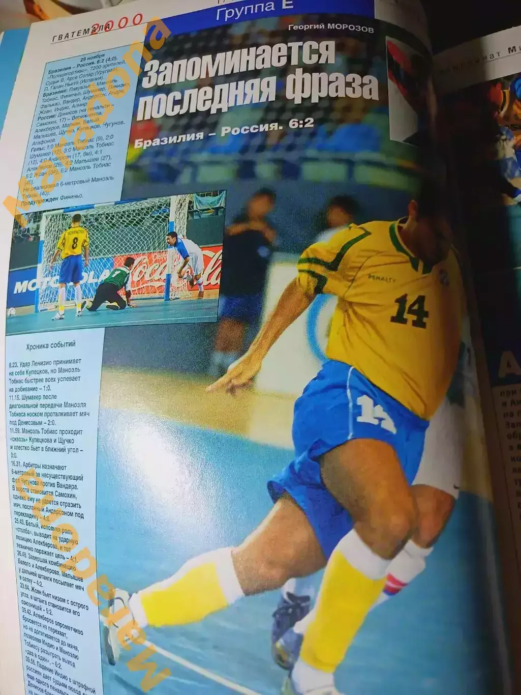 _ Пять на пять № 24-25 2001 Чемпионат мира Гватемала 2000 Россия 7