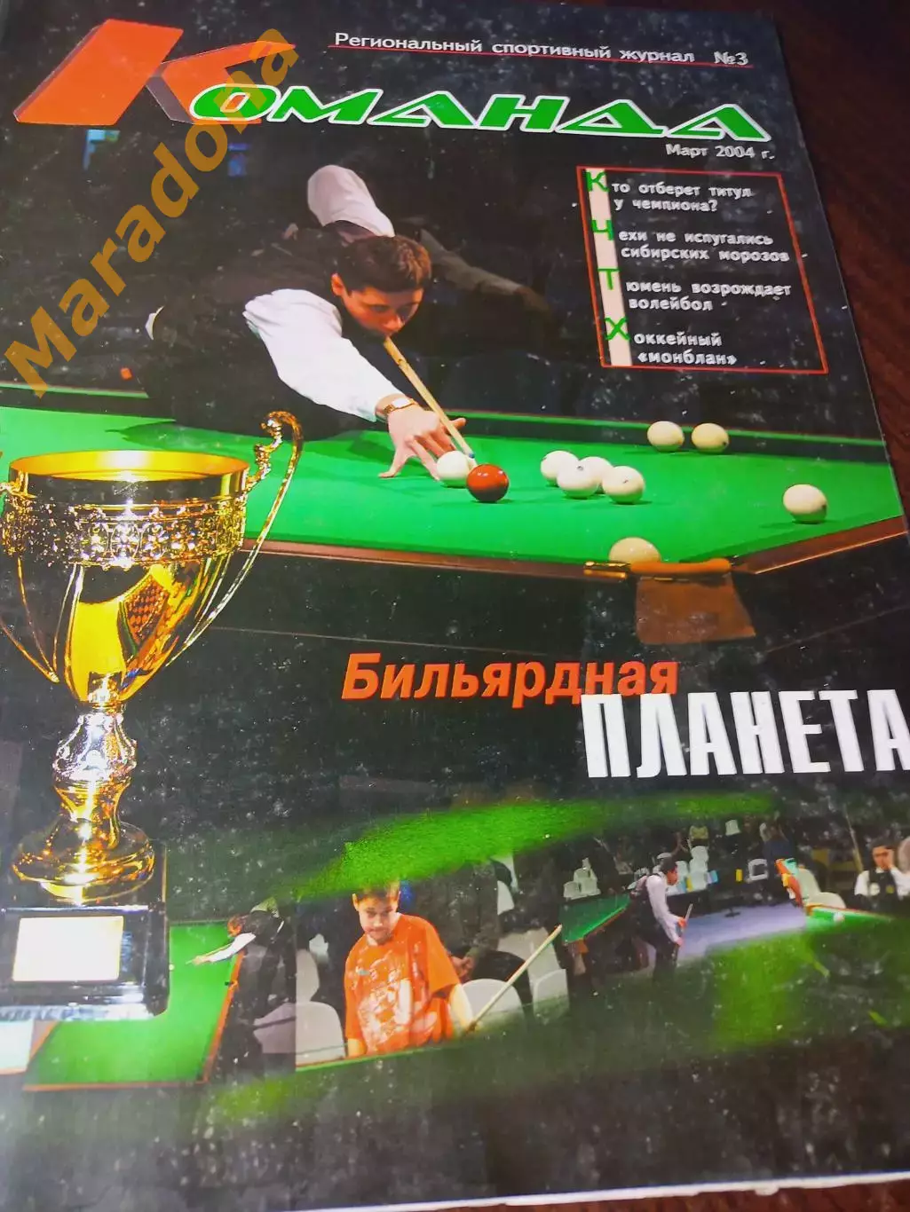 _ Команда №3 2004 Тюмень мини-футбол хоккей волейбол бильярд