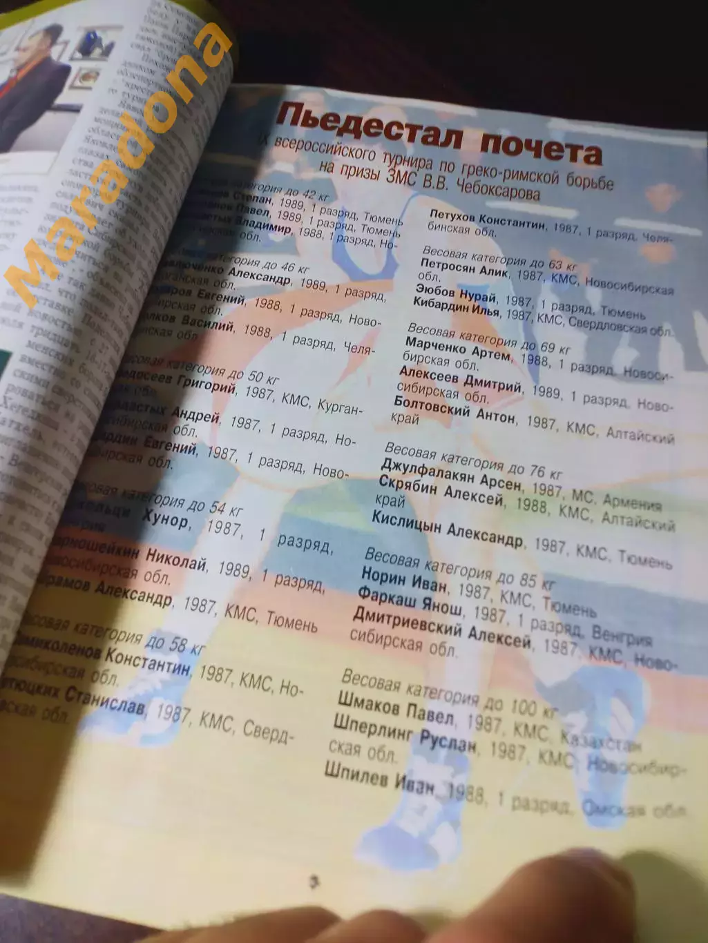 _ Спорт Регион №1 2004 Тюмень женский футбол борьба хоккей лёгкая атлетика лыжи 3