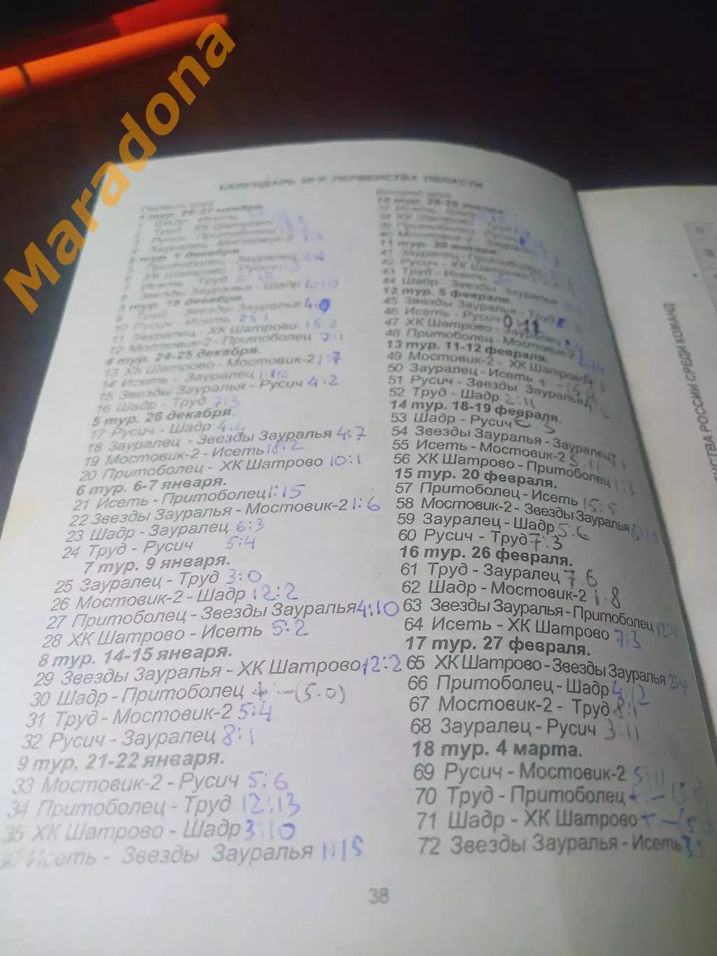 _ хоккей Курган 1999/2000 4