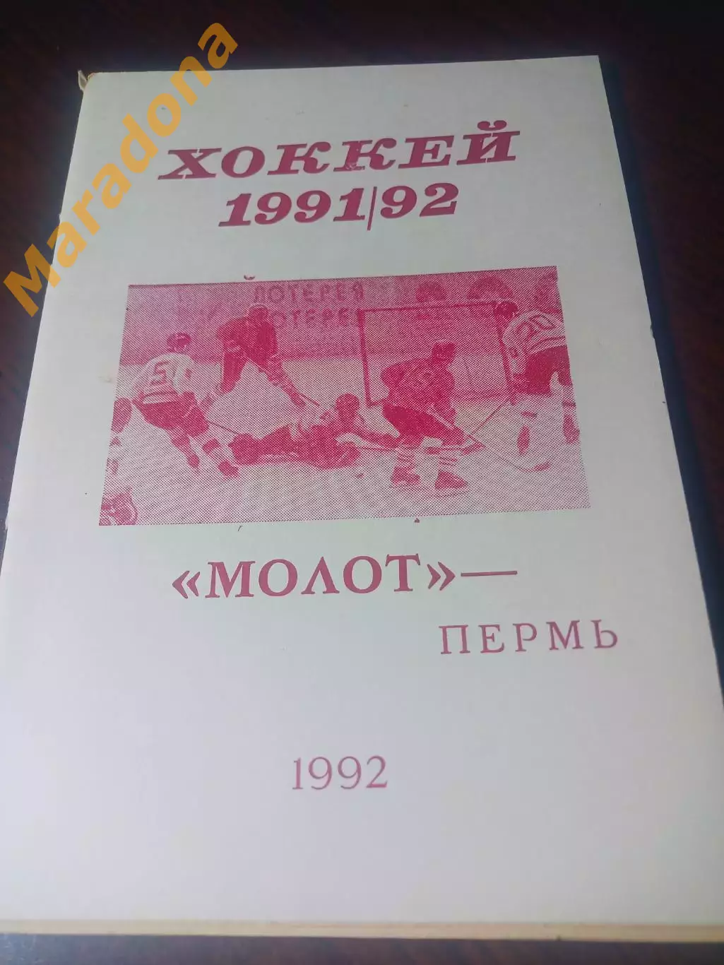 _ хоккей Пермь 1991/1992