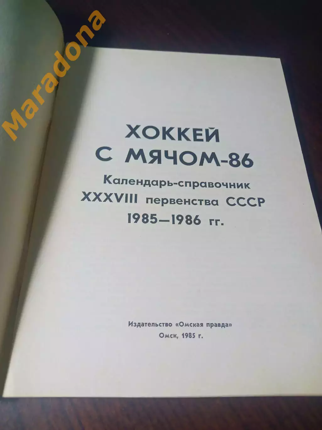 _ хоккей с мячом Омск 1985/1986 1