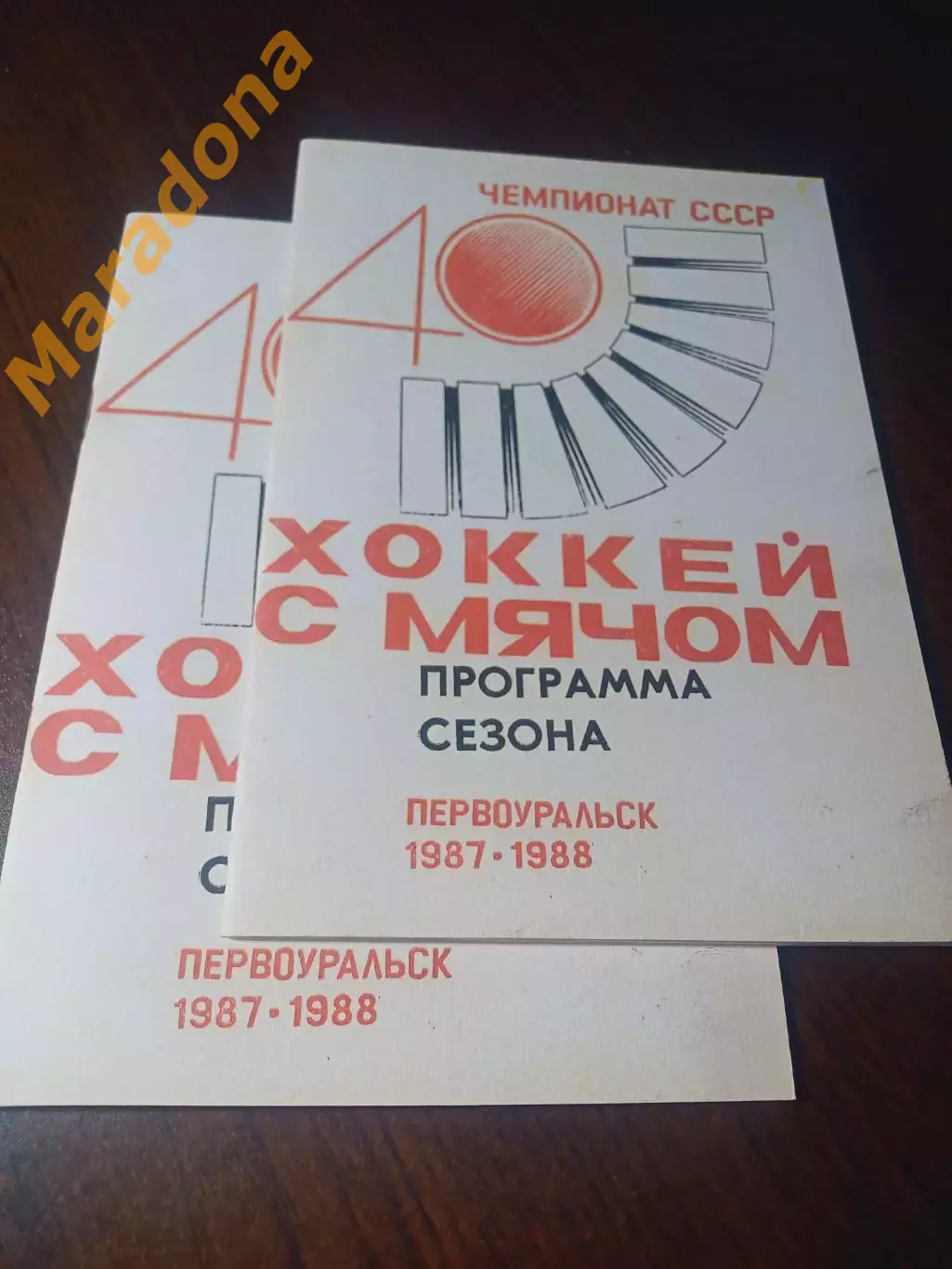 _ хоккей с мячом Первоуральск 1987/1988